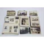 A collection of assorted family photographs, scraps, etc., relating to the Formby family of Formby