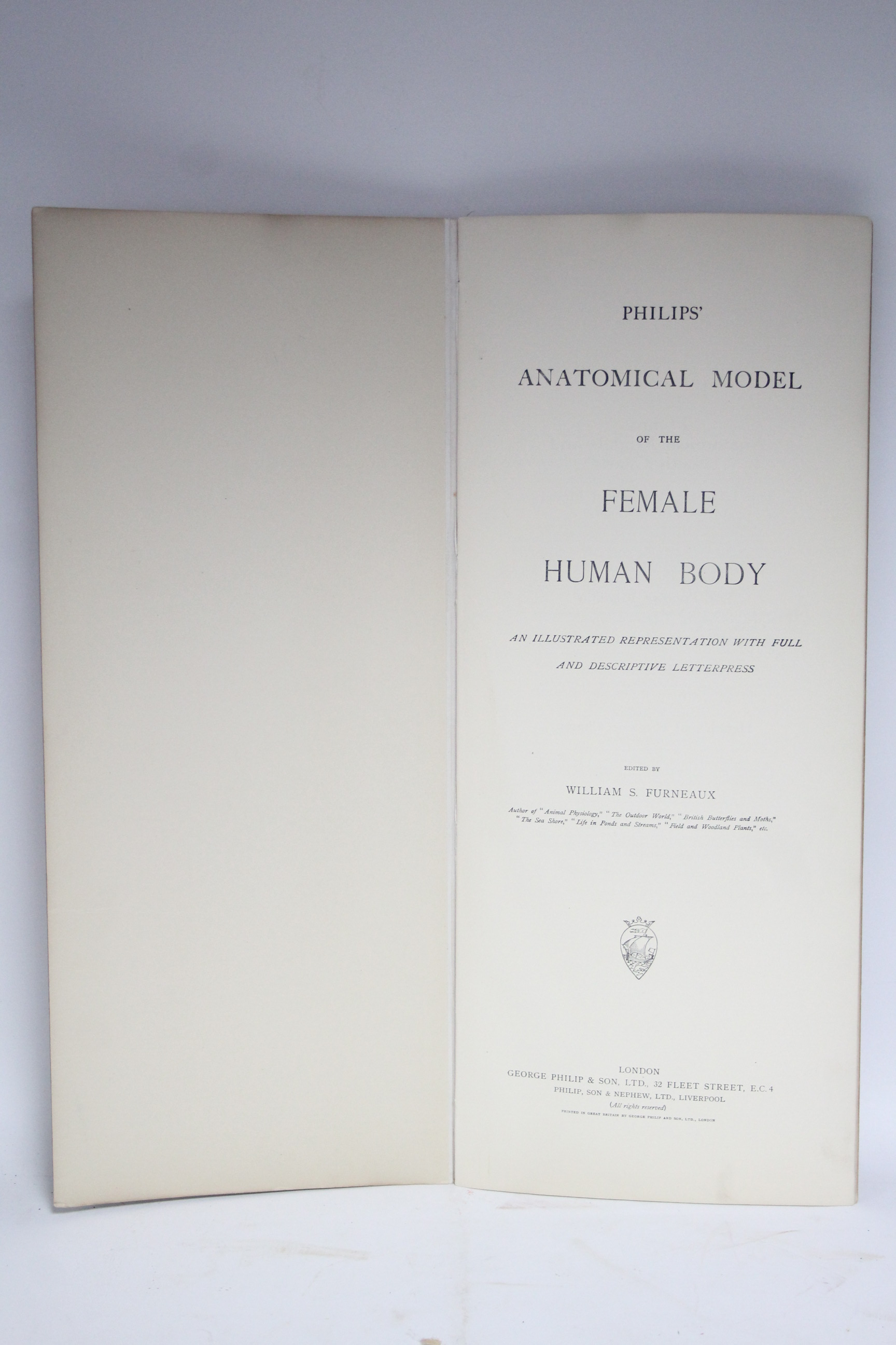 A late 19th/early 20th century volume “Philips Anatomical Model of The Female Human Body”; & a ditto - Bild 2 aus 11