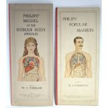 A late 19th/early 20th century volume “Philips Anatomical Model of The Female Human Body”; & a ditto