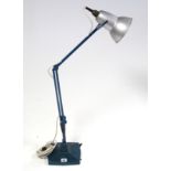 A vintage anglepoise desk lamp.