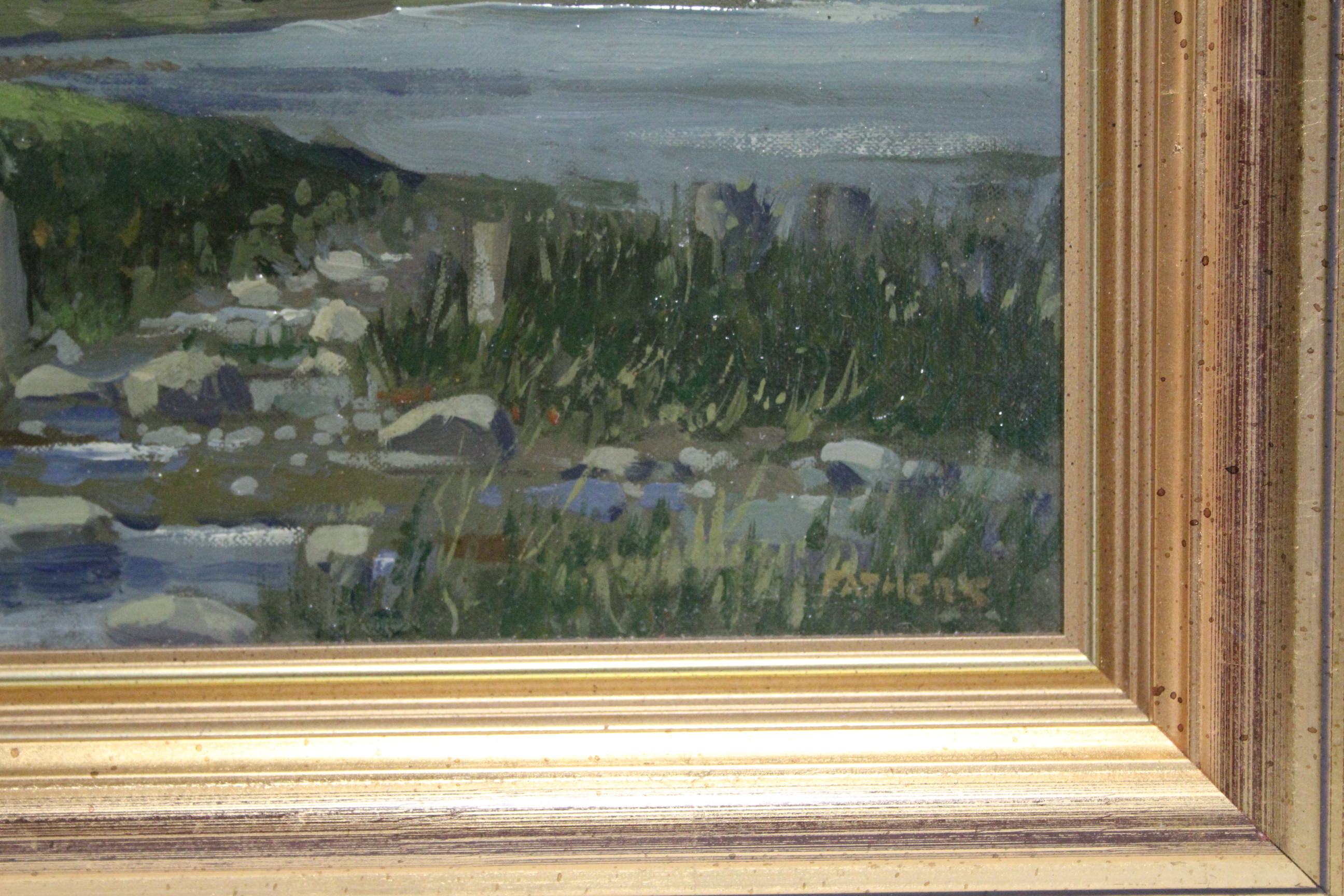 FATHERS, George R. (1898-1968) The town of Dunkeld, Perthshire, from across the river Tay. Signed; - Image 3 of 4