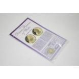 A Crown Collections 14 carat gold Diana, Princess of Wales In Memorium Liberia $50 coin, 1997;