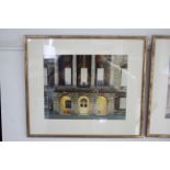 Six large coloured photographs – all Bath views, 10¾” x 13¾”, in matching glazed frames.