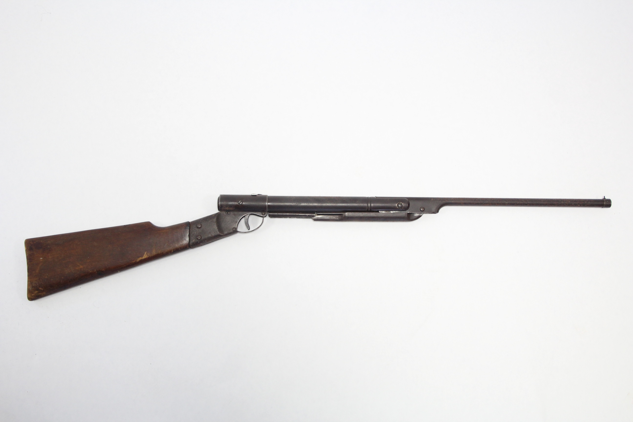 A Diana air rifle, 34½” long.