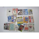 Approximately forty various Bristol City & Swindon Town football programmes; together with various