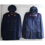 Three various modern east European soldier’s dress jackets; a ditto pair of trousers; & two ditto