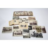 An early 20th century family photograph album; together with various loose photographs including two