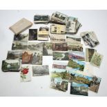 Approximately four hundred loose postcards, early-late 20th century – British views, artwork, etc.