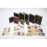 107. A collection of approximately six hundred various carte-de-visite & cabinet cards; & nine