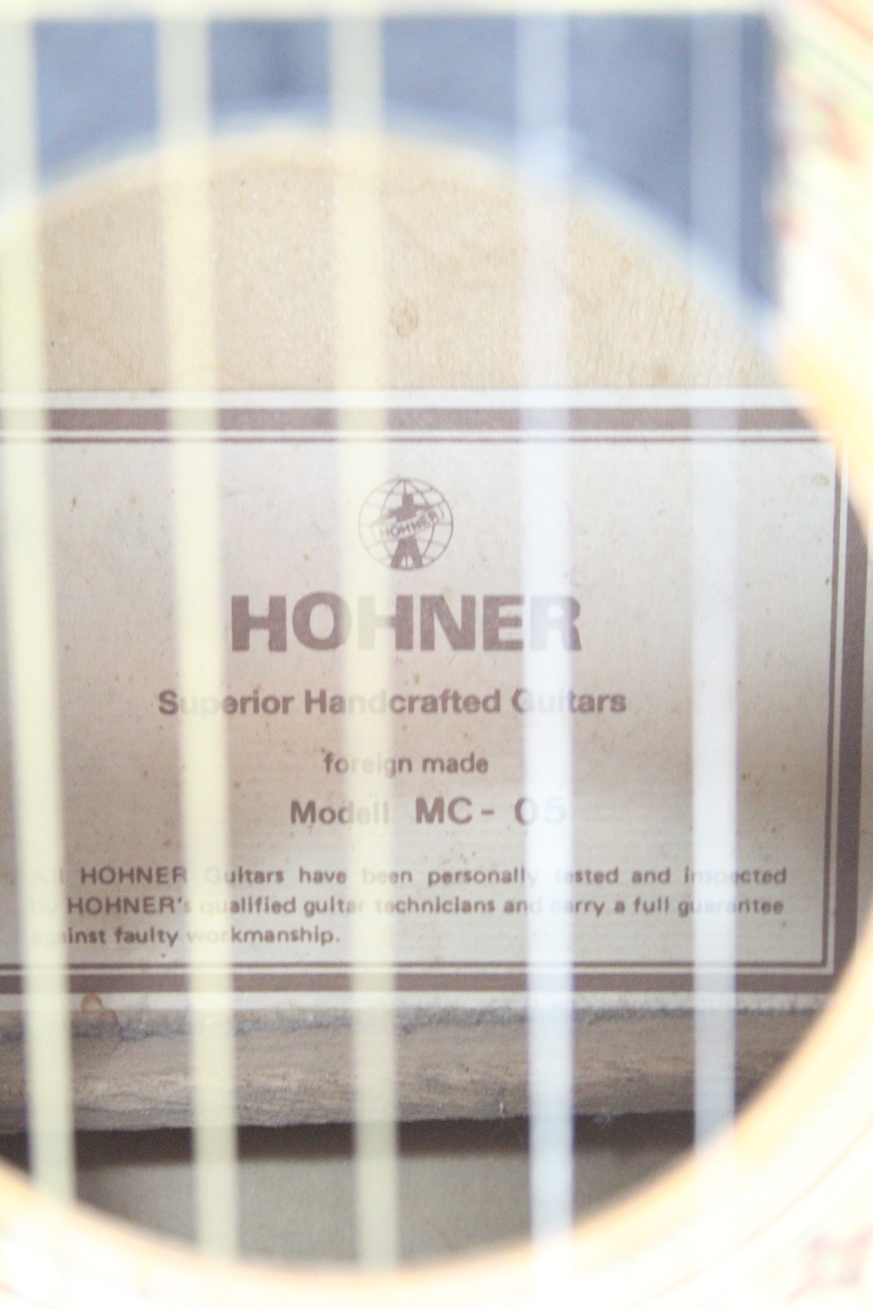 A Hohner six-string acoustic guitar (Model MC-05); & two practice amplifiers. - Image 3 of 3