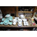 **One Shelley teacup damaged during viewing**A Shelley twenty-eight piece part tea & coffee service;