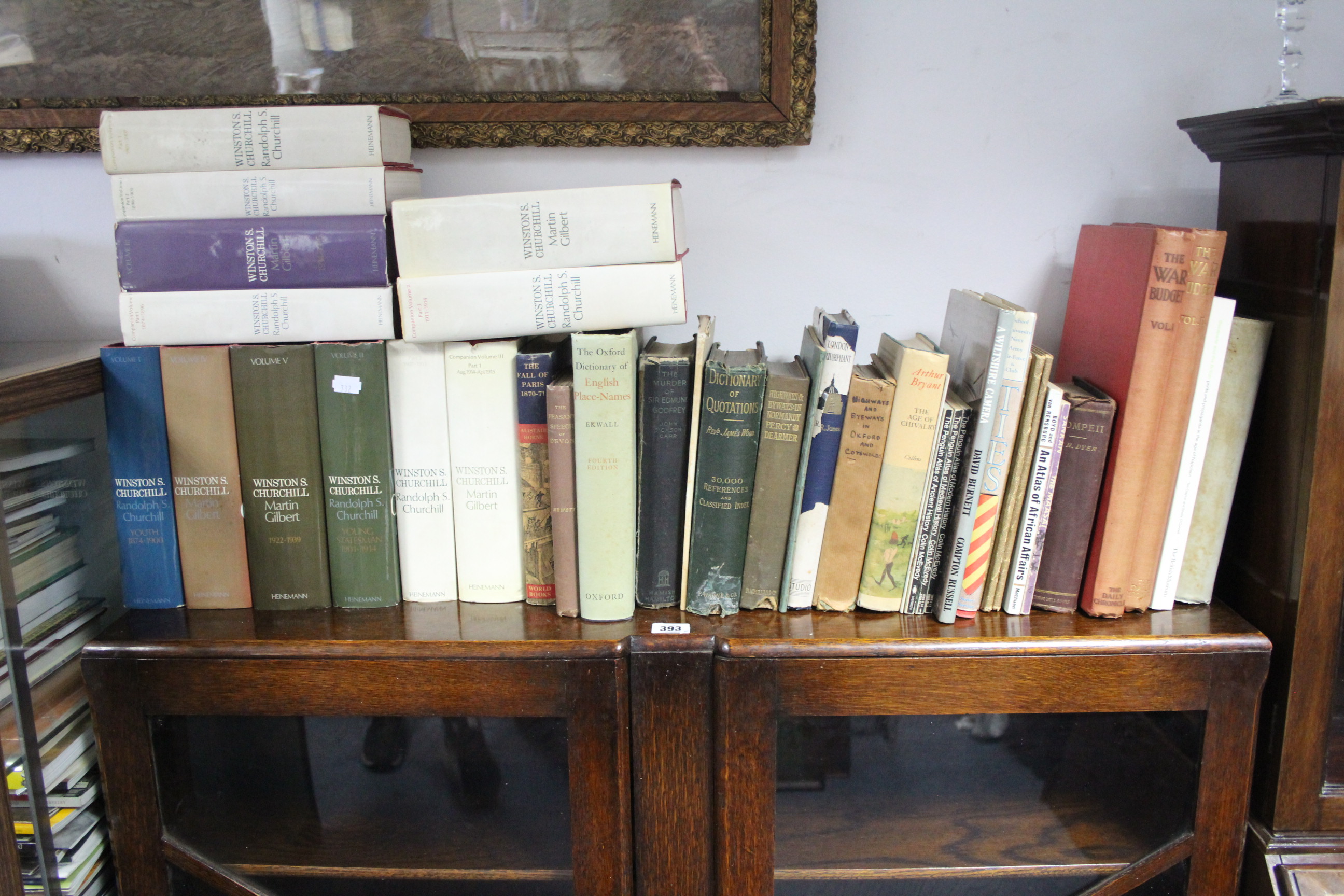 A quantity of assorted books & novels.