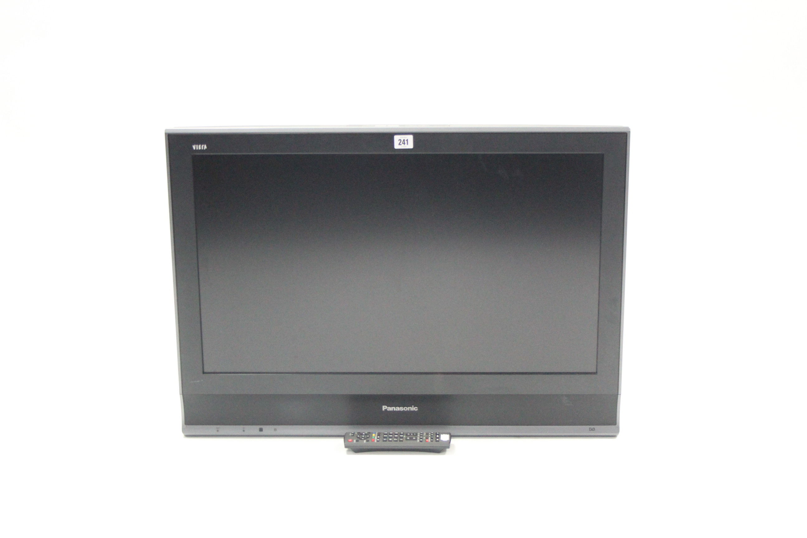 A Panasonic “Viera 31” LCD television with remote control, w.o.