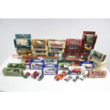 Thirty various scale models by Matchbox, Corgi & others, all boxed.