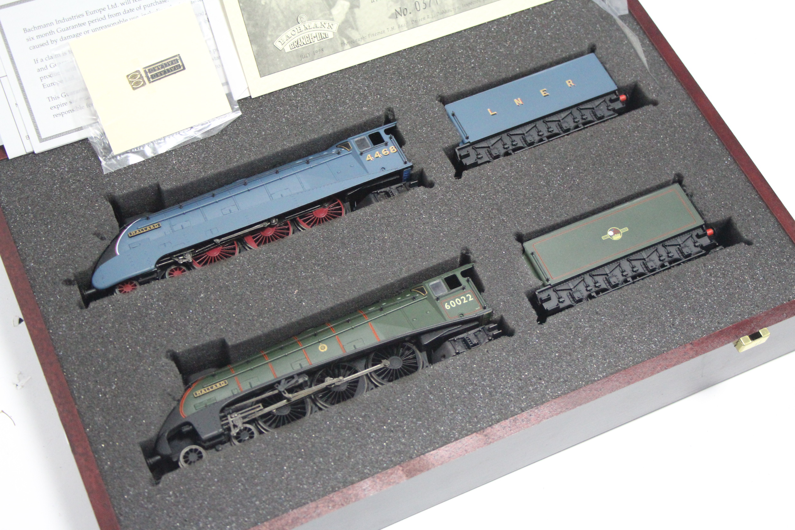 A Bachmann Branch-Line Limited Edition “Mallard” box set to commemorate the Diamond Jubilee of The