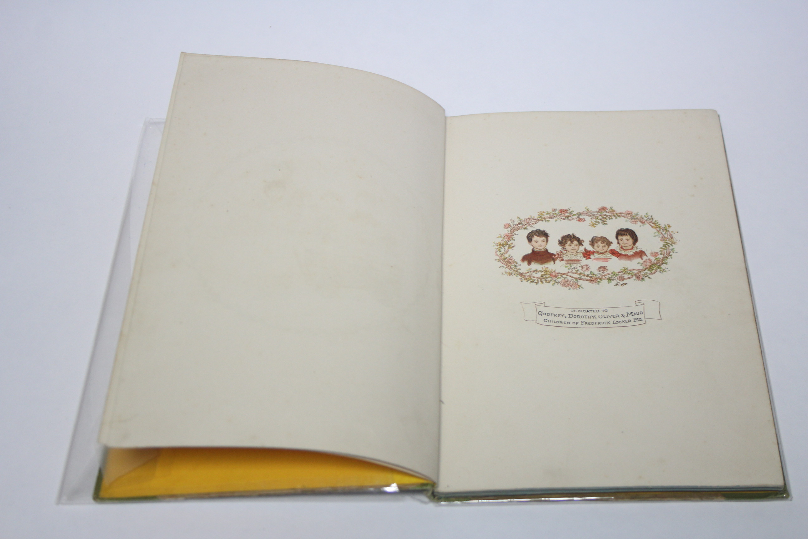 FOUR VINTAGE VOLUMES BY KATE GREENAWAY – “A APPLE PIE”, “MARIGOLD GARDEN” & “UNDER THE WINDOW”, (x - Image 12 of 18