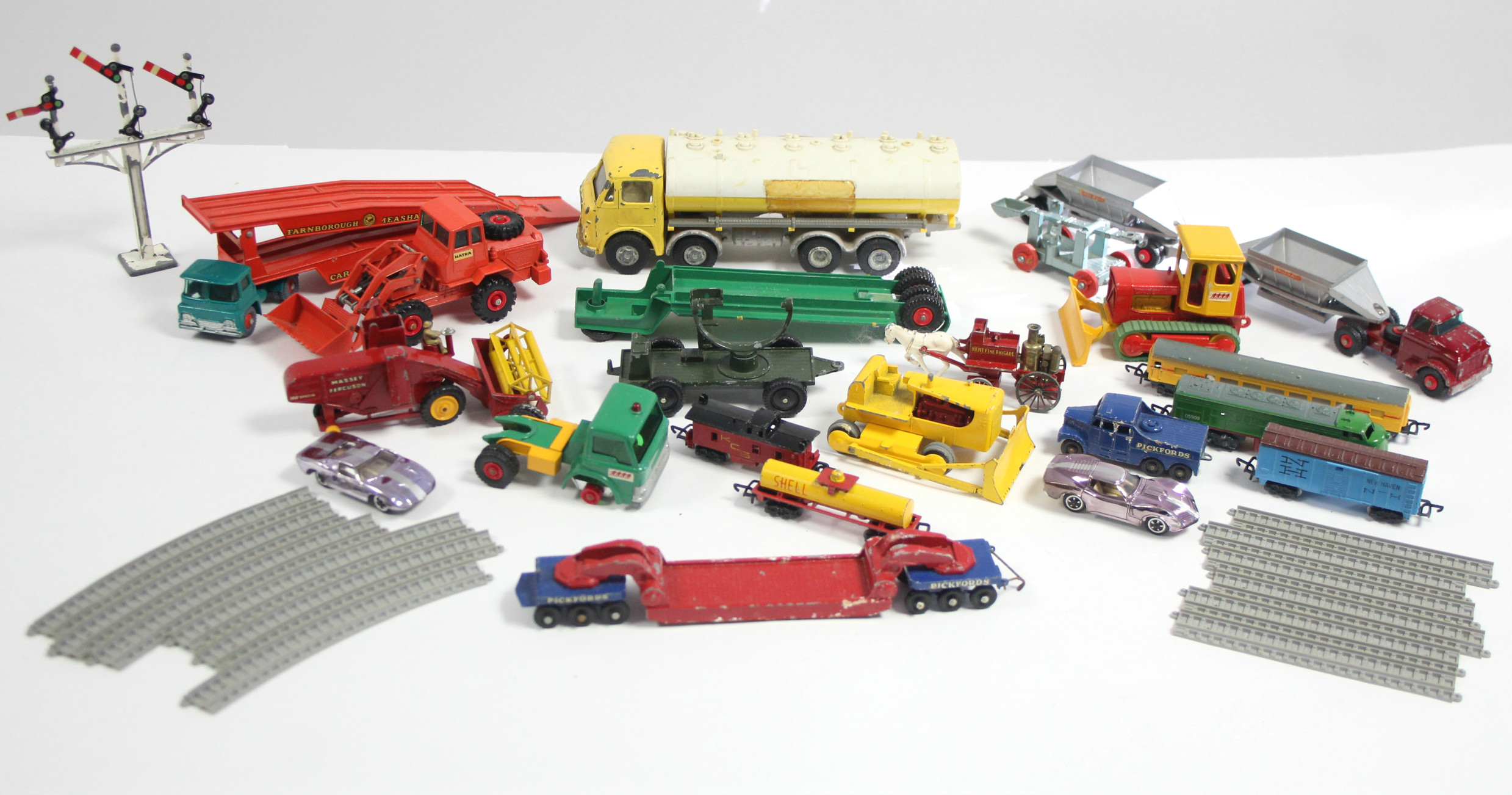 Various die-cast scale models by Lone Star, Lesney & others; & various model railway items, all un-