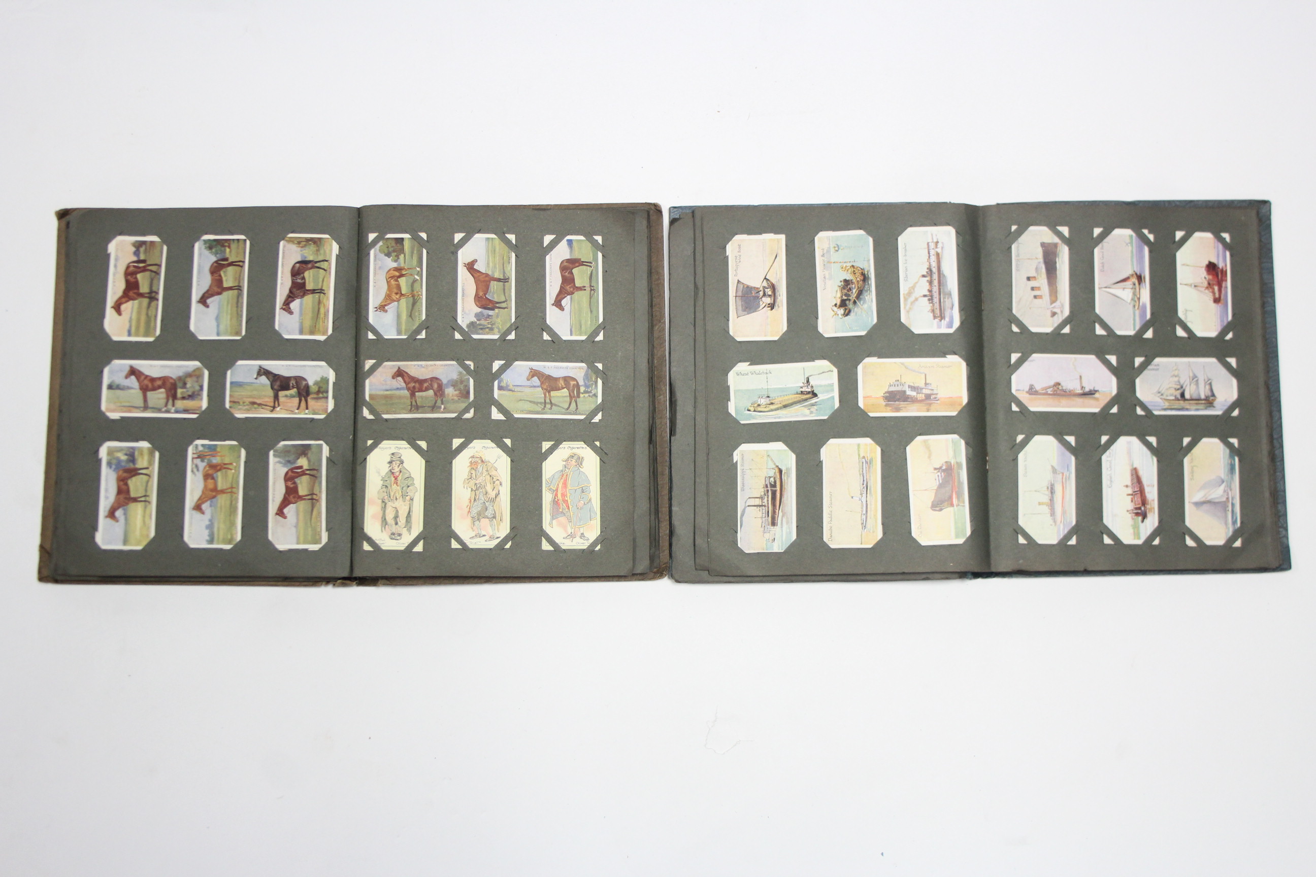 Two albums of mixed John Player & W. D. & H. O. Wills cigarette cards. - Image 2 of 2