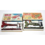 Two Bachmann Insta-kit model aeroplanes “Fokker D-7” & “Spad XIII”, both unassembled, boxed