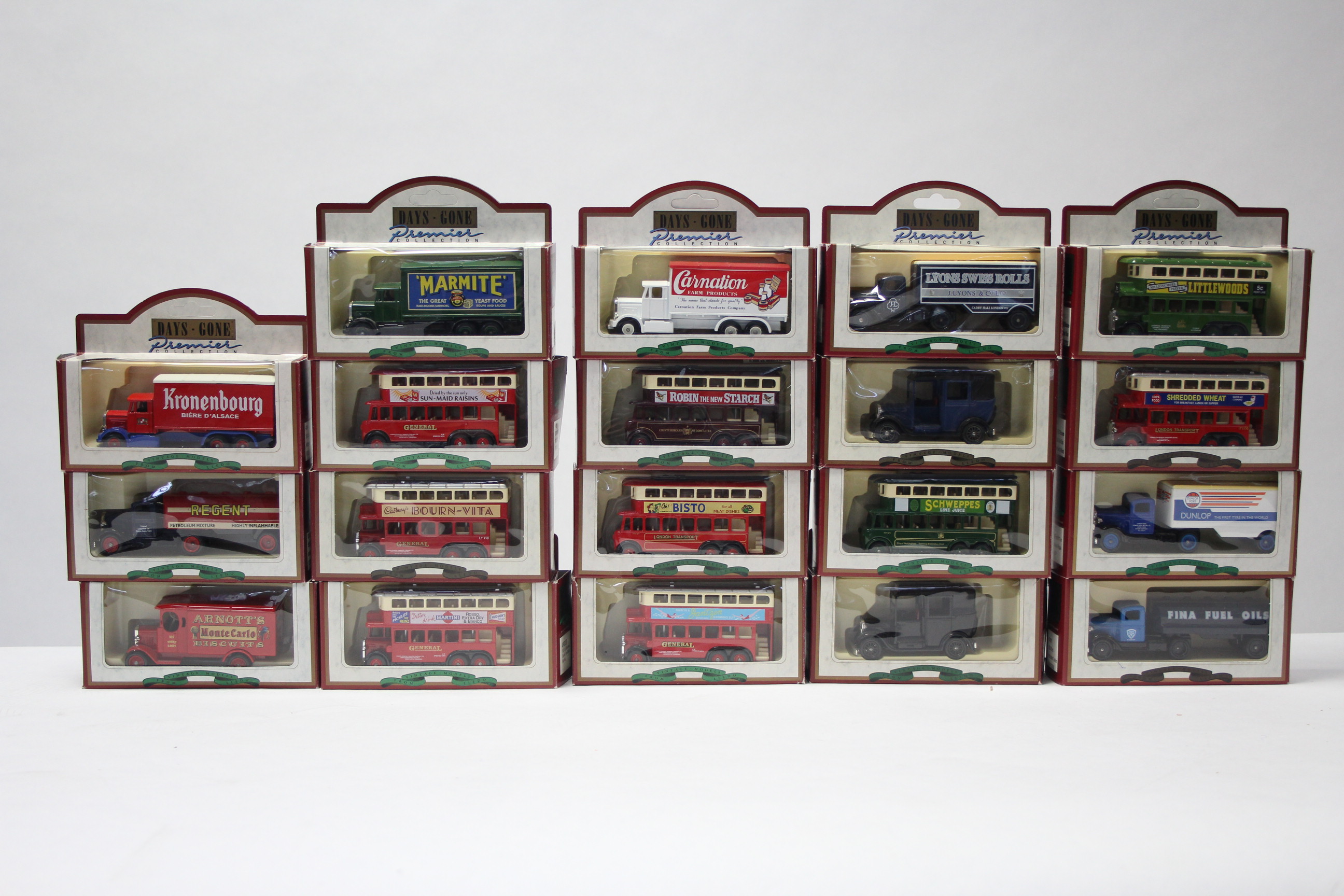 Thirty-five various Vanguards Days Gone scale model vehicles, each with window box. - Image 2 of 2