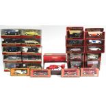 Thirty four various Matchbox “Models of Yesteryear” scale models, each with original packaging.