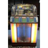 A WURLITZER “MULTI-SELECTOR PHONOGRAPH” JUKEBOX, model No. 1450 (American model), circa 1951,