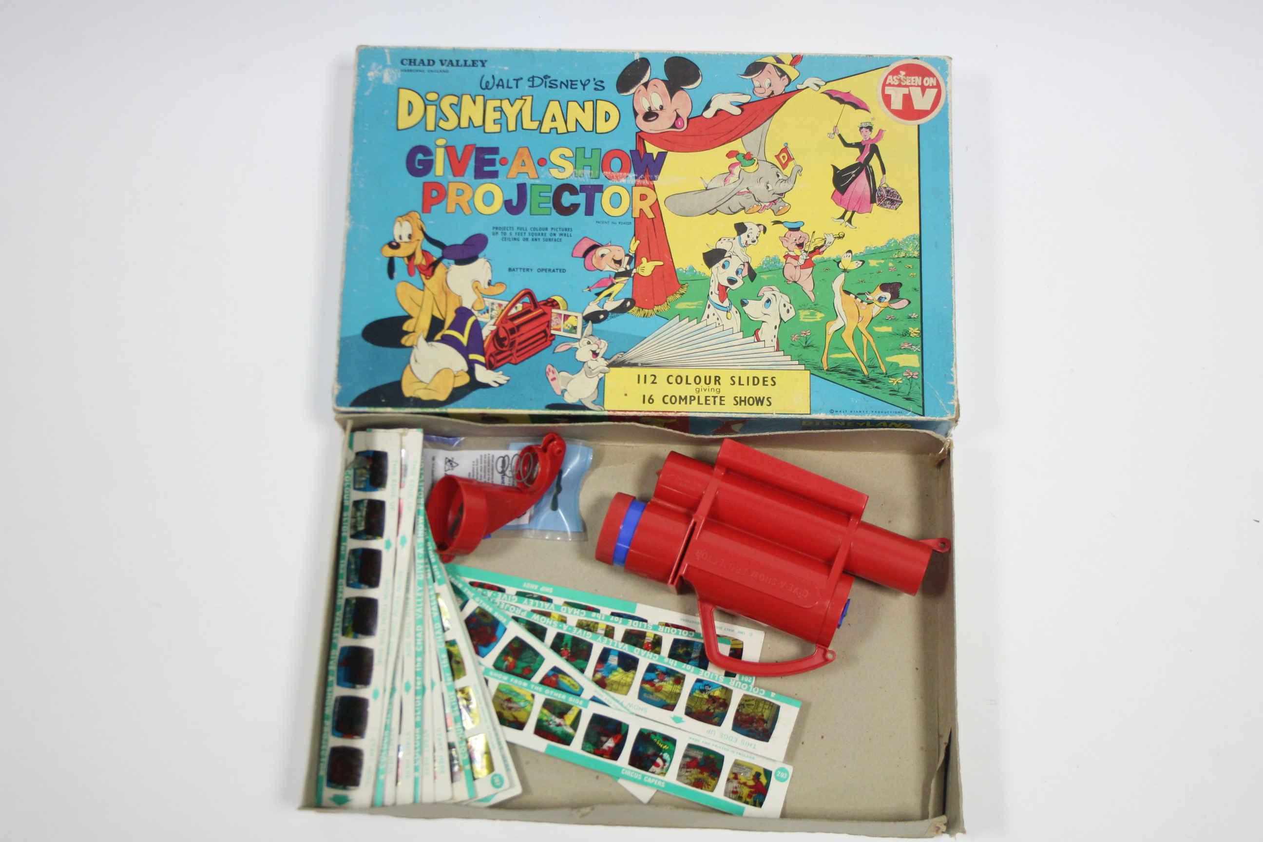 A Chad Valley Walt Disney “Disneyland” Give-A-Show projector, boxed - Image 2 of 2