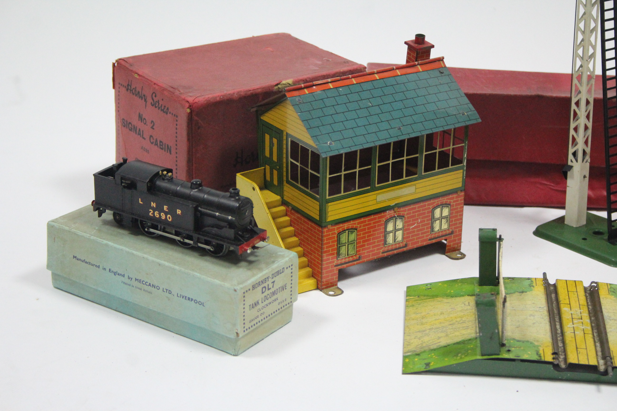 A Hornby Railways “OO” gauge scale model of an LNER 0-6-2 locomotive (No. 2690); & four Hornby - Image 2 of 2