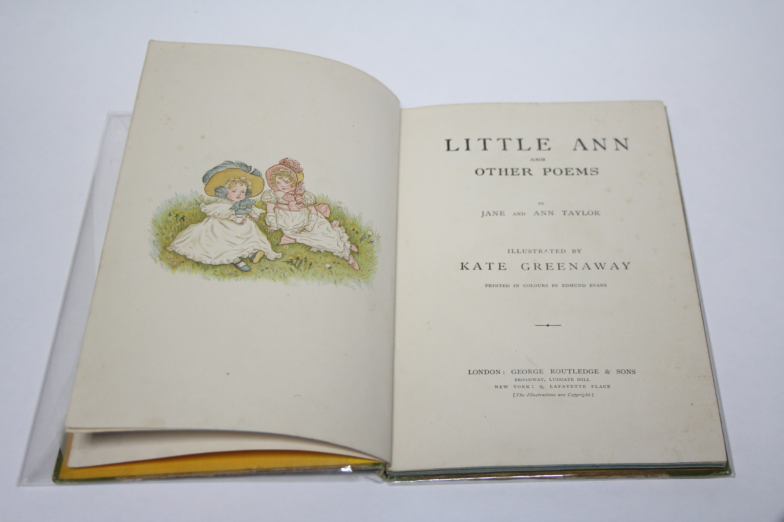 FOUR VINTAGE VOLUMES BY KATE GREENAWAY – “A APPLE PIE”, “MARIGOLD GARDEN” & “UNDER THE WINDOW”, (x - Image 15 of 18