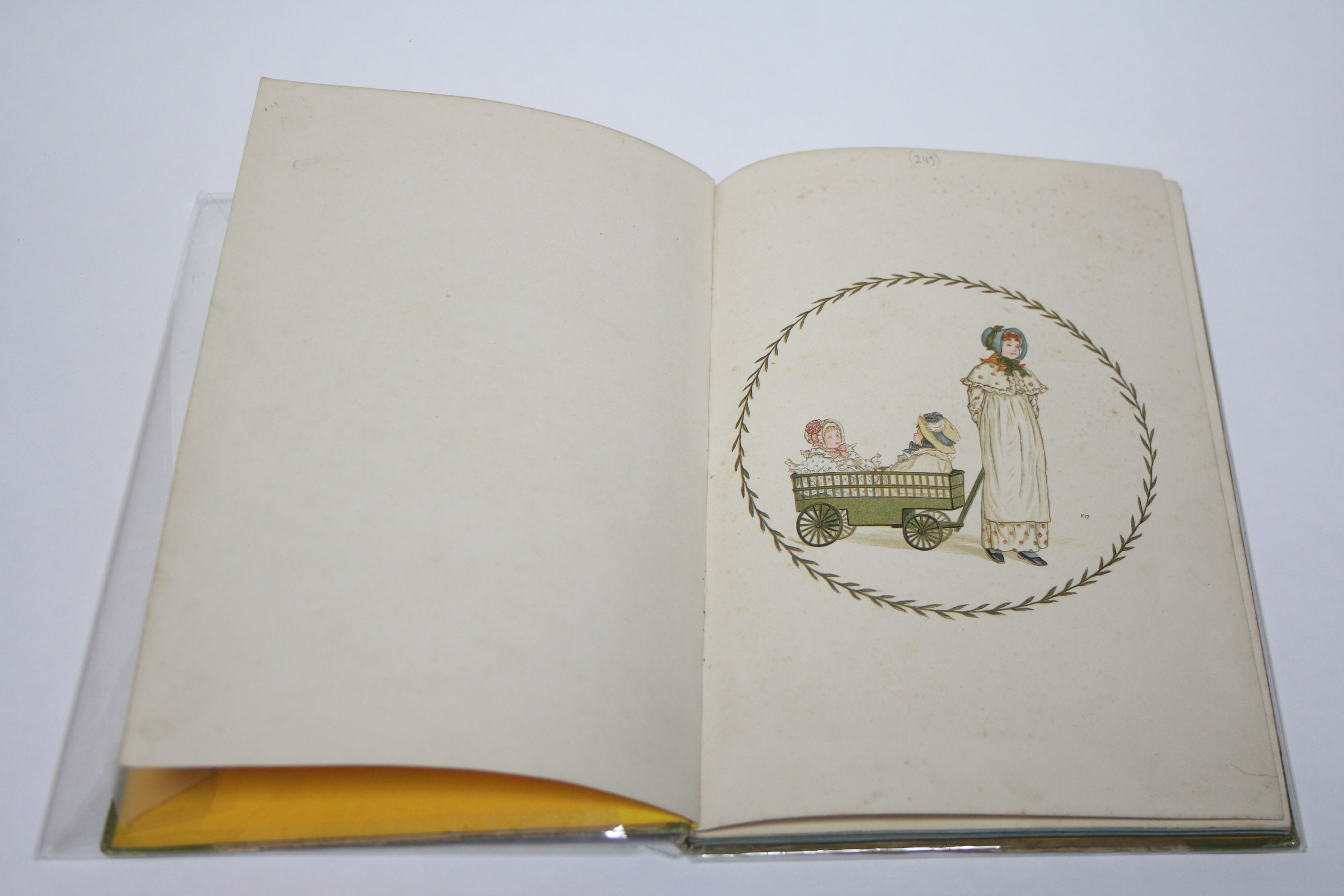 FOUR VINTAGE VOLUMES BY KATE GREENAWAY – “A APPLE PIE”, “MARIGOLD GARDEN” & “UNDER THE WINDOW”, (x - Image 13 of 18