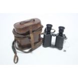 A pair of Ross of London prism binoculars (No. 28783), with case.