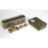 A Britains “Miniature Coronation Coach” (No. 1478), boxed; & a Princess Mary’s 1914 Christmas tin,