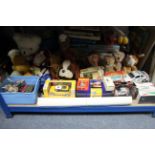 Approximately twenty various scale models; together with various other toys, games etc.