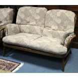 A ditto two-seater settee, 56" long.