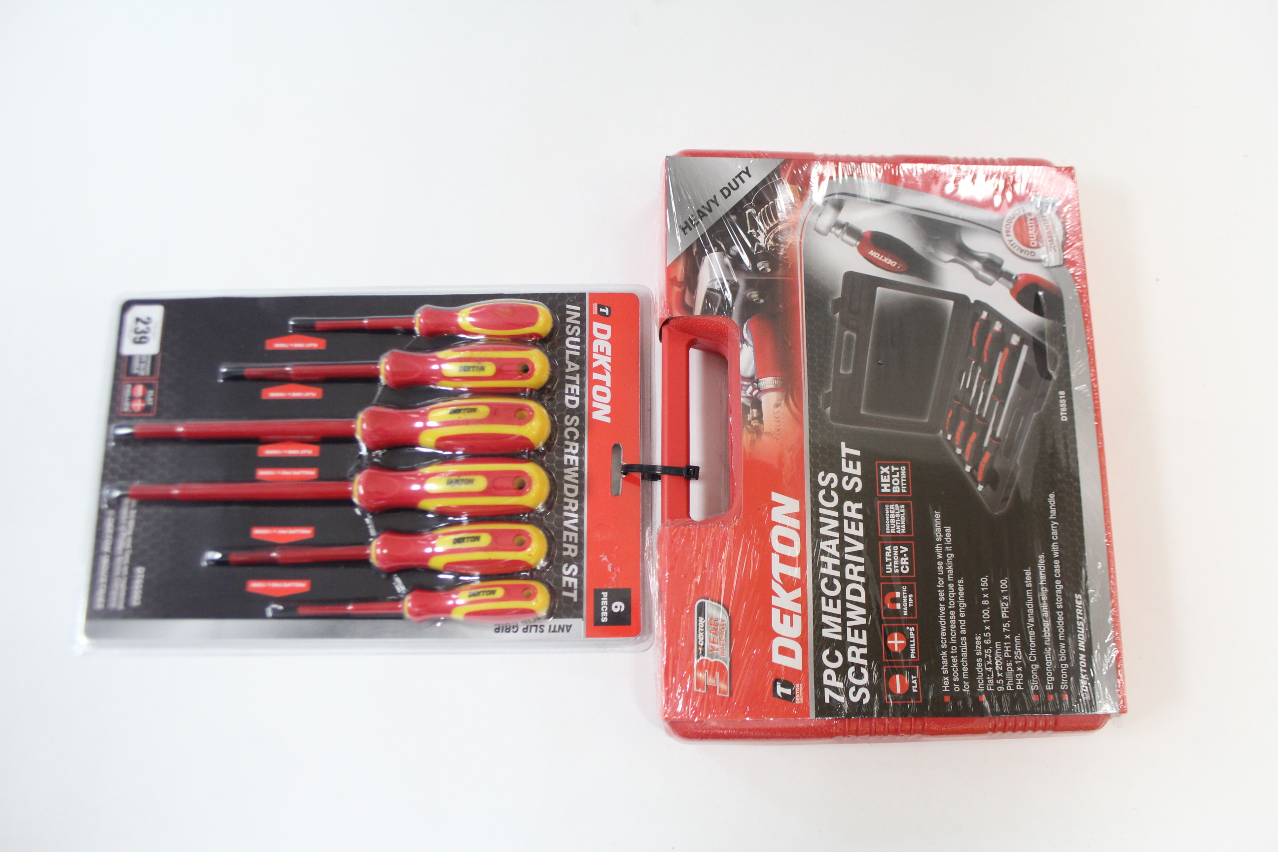 Two Dekton screwdriver sets. - Image 2 of 3