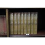 A set of eight volumes "The works of William Shakespeare"; eight volumes "Cassells New Popular