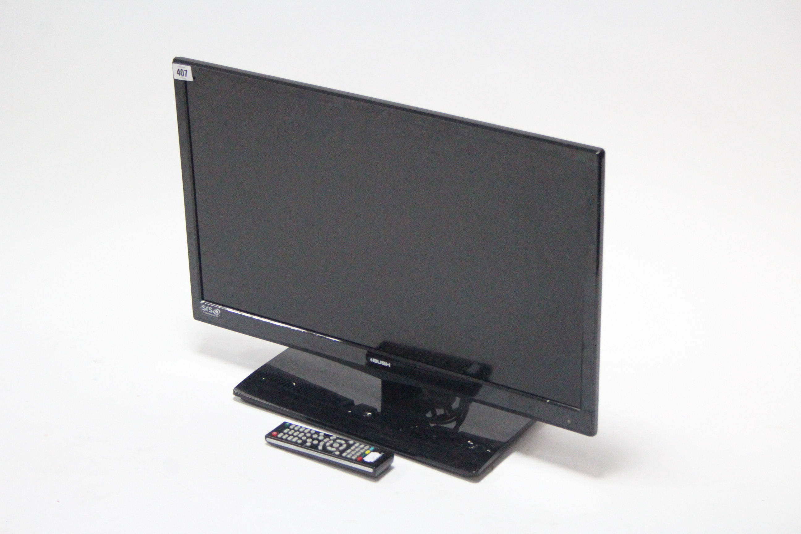 A Bush 28” HD Ready LED television with remote control, w.o.