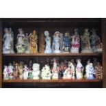 Various figure & animal ornaments, part w.a.f.