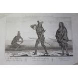 An interesting collection of 18th & 19th century loose black-&-white engravings, pen drawings, etc.