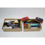 Approximately sixty various scale model vehicles by Corgi & others, boxed & un-boxed.