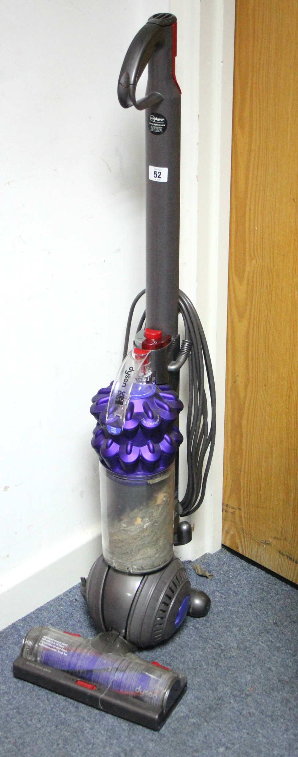 A Dyson “DC50” upright vacuum cleaner, w.o.