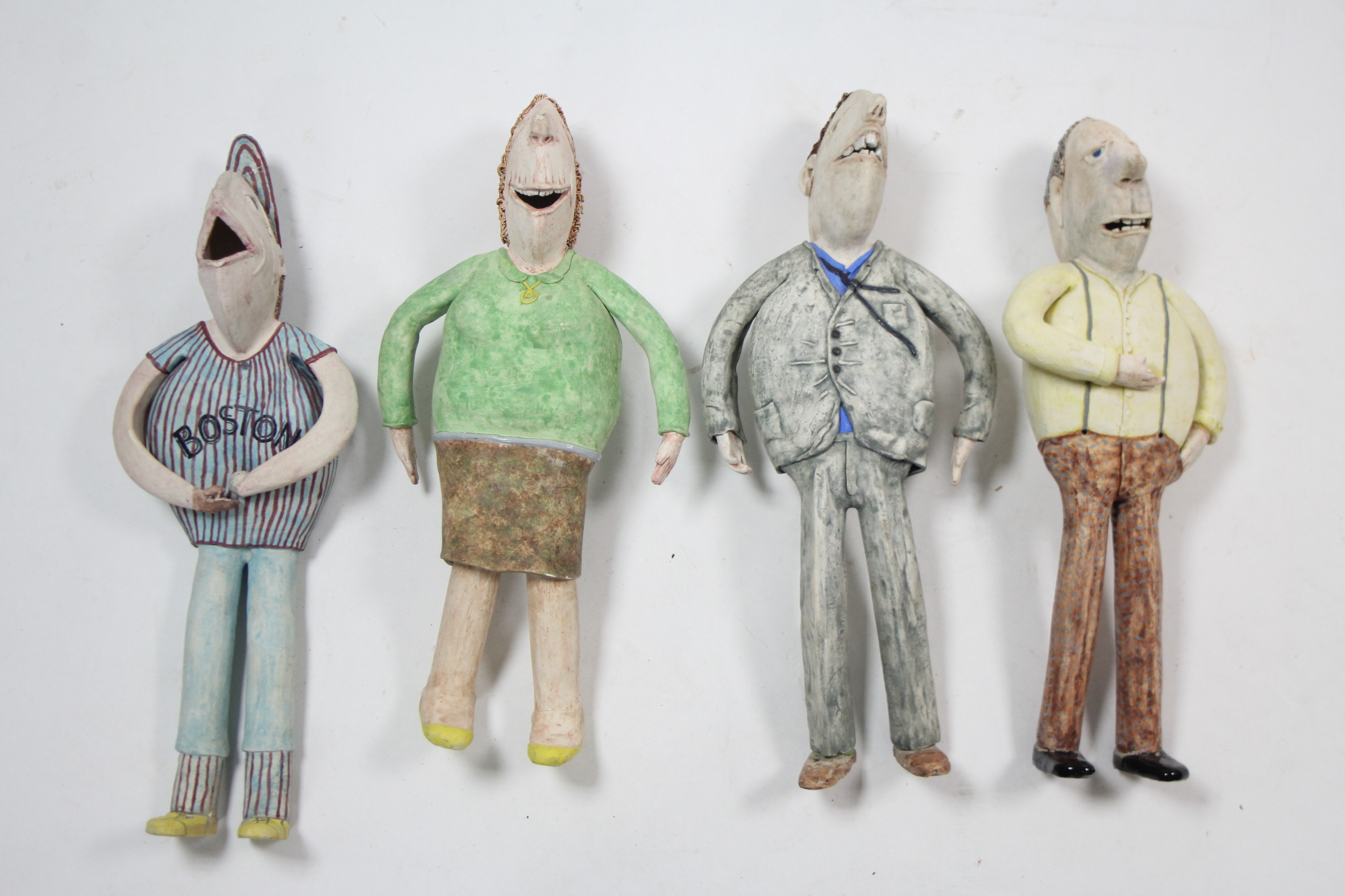 Four American (?) ceramic figural advertising figures, various sizes. - Image 3 of 3