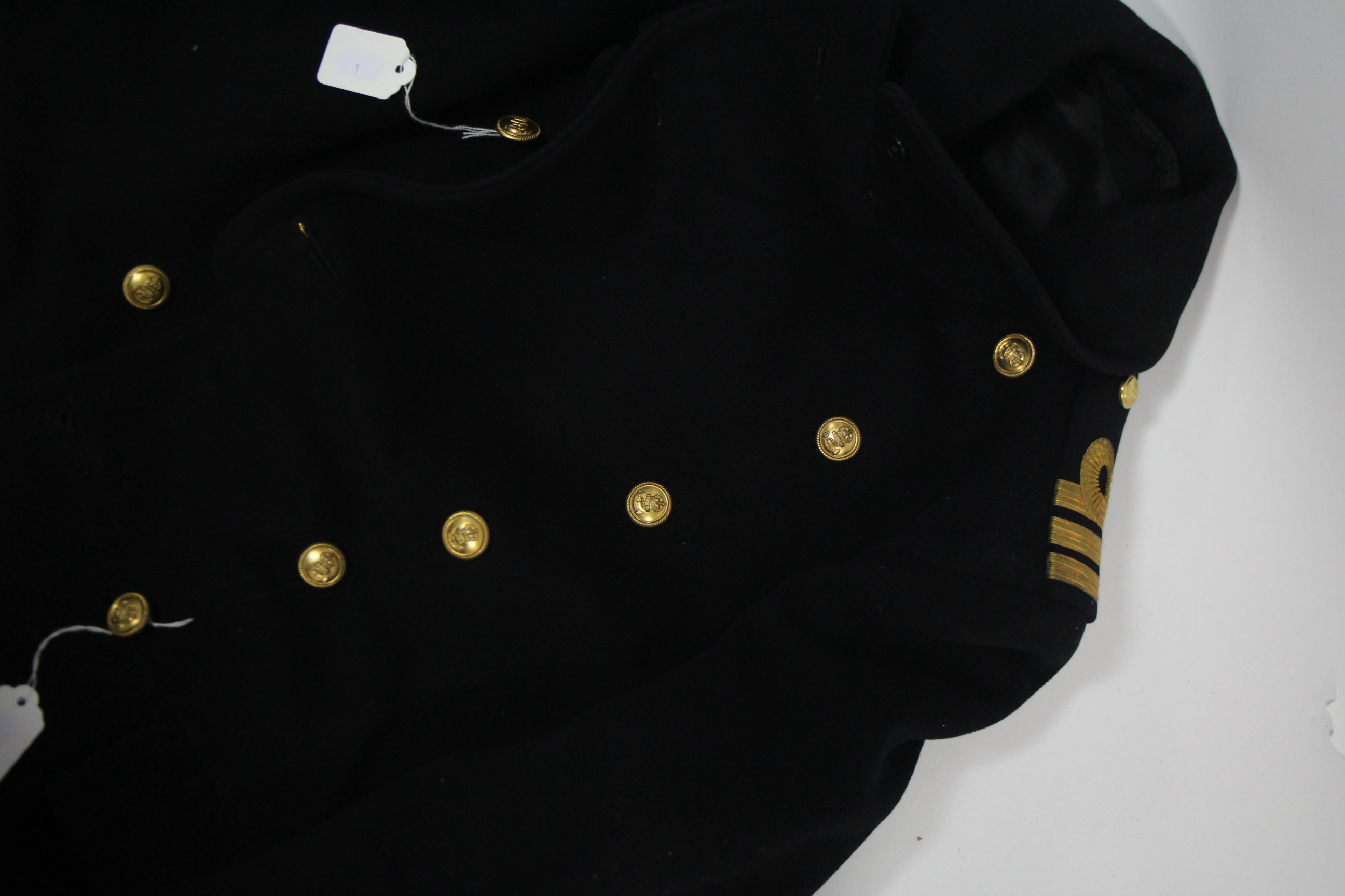 A British Royal Navy commander’s overcoat. - Image 5 of 6