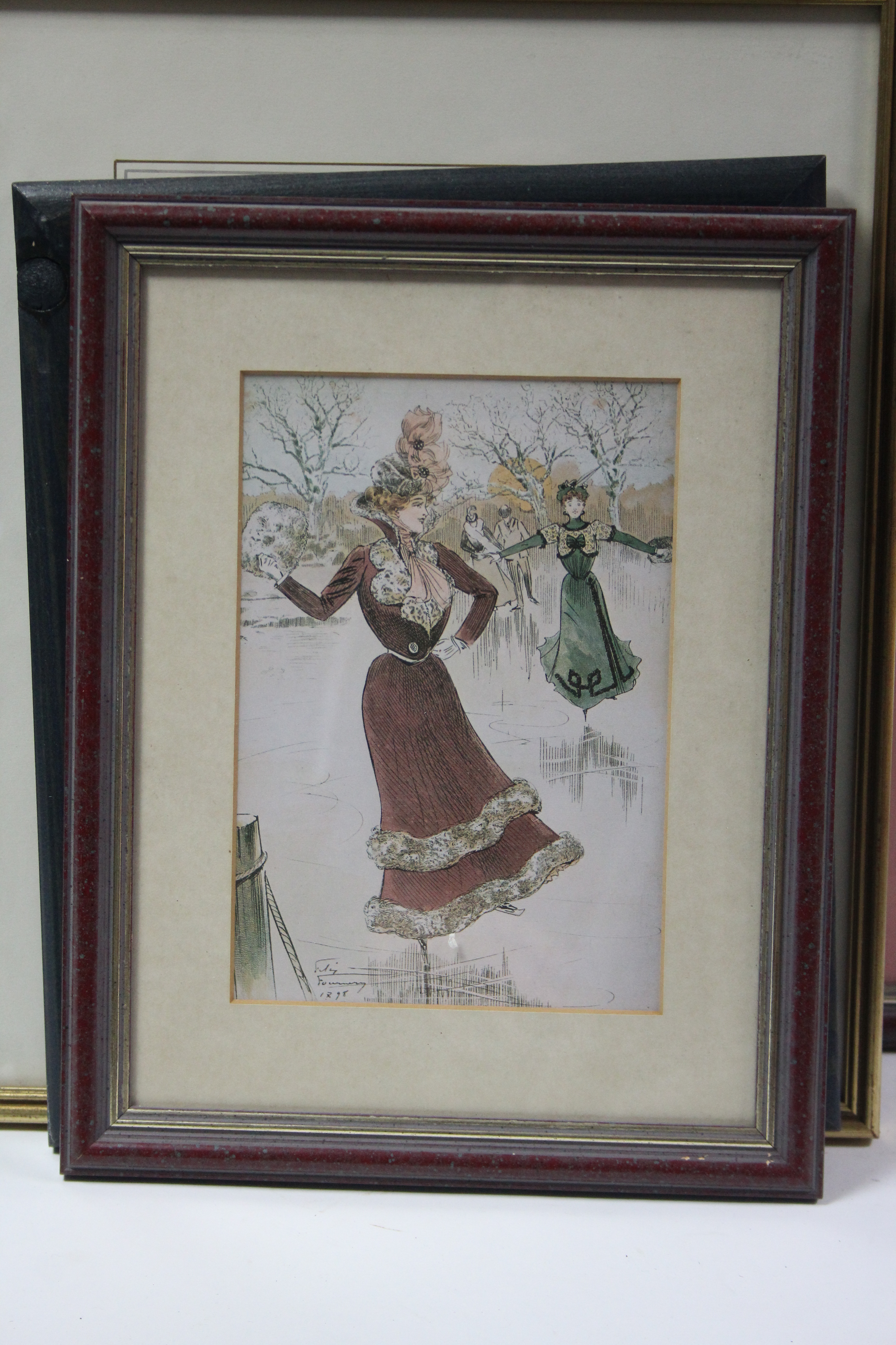 Fourteen various framed pictures; four DVDs, etc. - Image 7 of 12