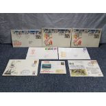 A large collection of loose First Day covers; in three cartons.