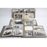 An oriental lacquered photograph album containing numerous photographs titled: “H. M. S. Centaur