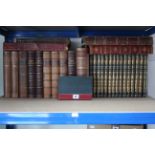 Four early 19th century leather-bound volumes “Whiston’s Works of Josephus” (1814, volumes I-IV);