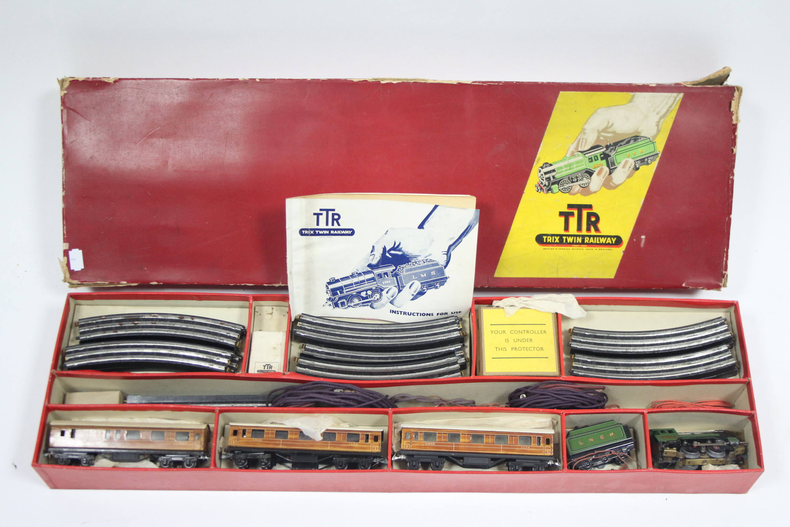 A Trix Twin Railways L. N. E. R. “Express Passenger Train” set (No. 4/335), boxed.