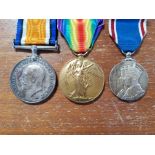 A pair of WWI service medals – British War Medal, & Victory Medal, awarded to Lieut. W. M. Jones,