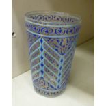 A late 19th/early 20thC glass beaker,